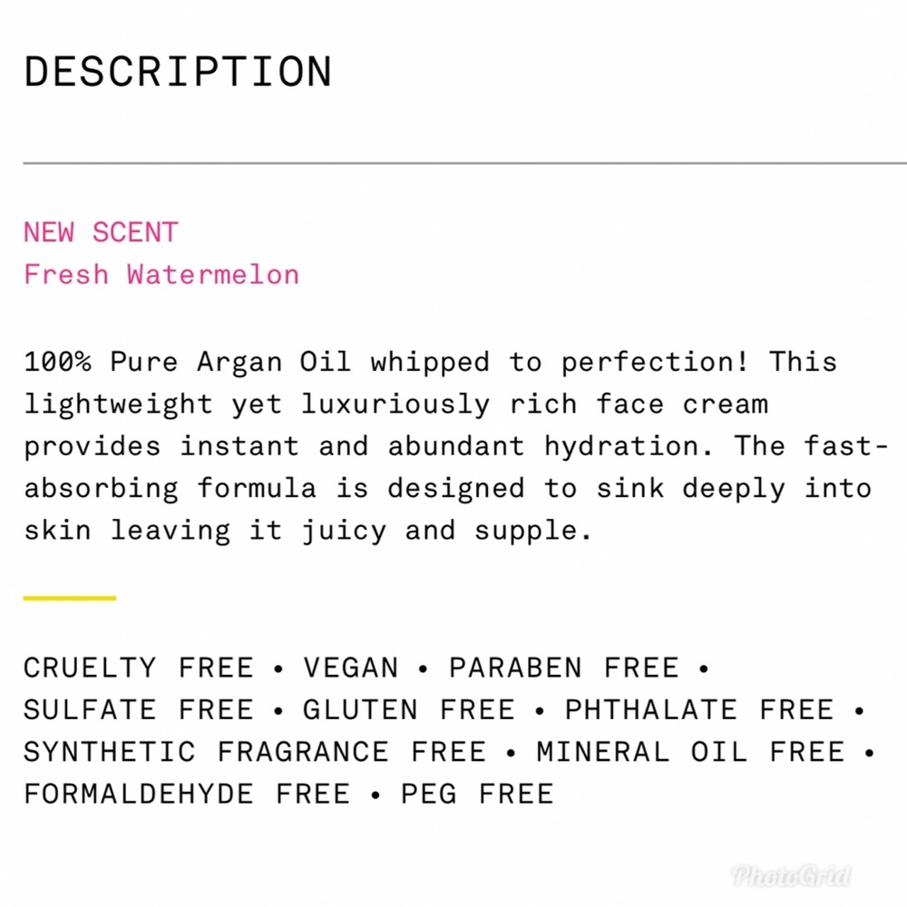 Whipped Argan Oil FACE Butter - Picture 5 of 6
